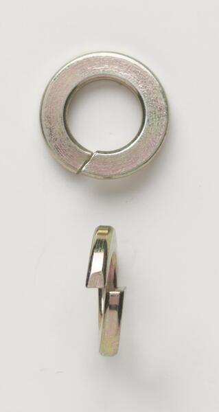 1LWG8YZ 1" SPLIT LOCK WASHER GRADE 8 YELLOW ZINC